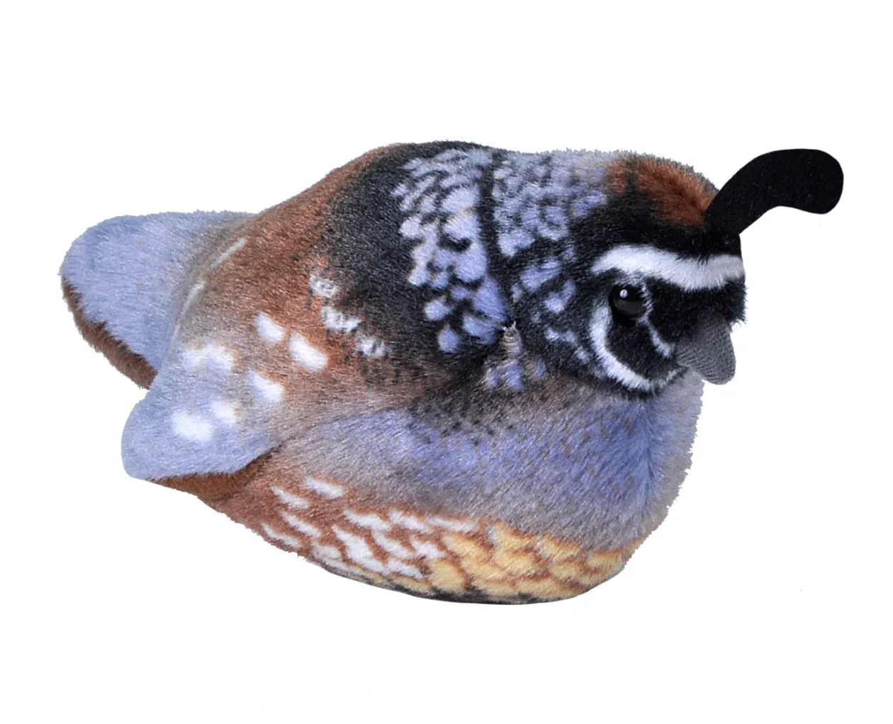 Wild Republic Audubon II California Quail Stuffed Animal with Sound - 5" Cheap