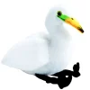 Wild Republic Audubon II Egret Stuffed Animal with Sound - 5" Clearance