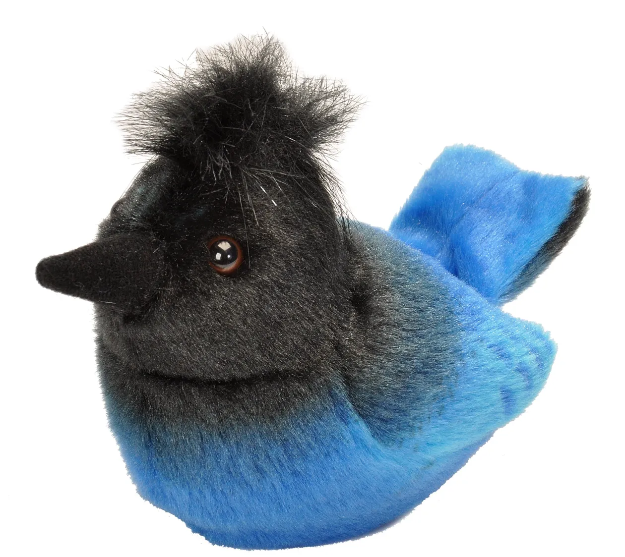 Wild Republic Audubon II Steller's Jay Stuffed Animal with Sound - 5" Flash Sale