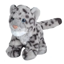 Wild Republic Baby Snow Leopard Stuffed Animal - 8" Sale
