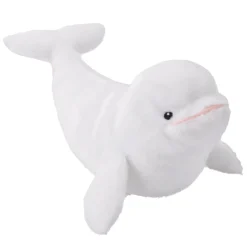 Wild Republic Beluga Whale Stuffed Animal - 8" Clearance