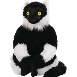Wild Republic Black & White Lemur Stuffed Animal - 12" Fashion