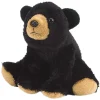 Wild Republic Black Bear Stuffed Animal - 8" New