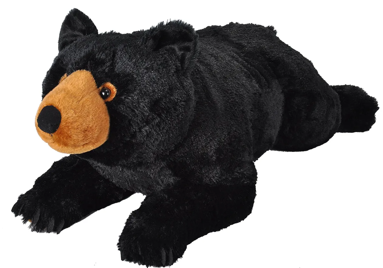 Wild Republic Black Bear Stuffed Animal - 30" Best Sale