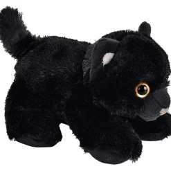 Wild Republic Black Cat Stuffed Animal - 7" Sale