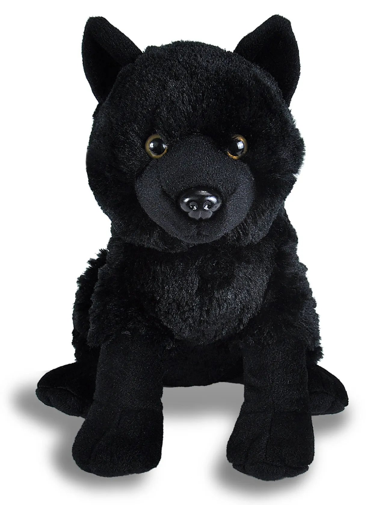 Wild Republic Black Wolf Stuffed Animal - 12" Best Sale