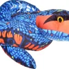 Wild Republic Blue And Orange Snake Stuffed Animal - 54" Sale