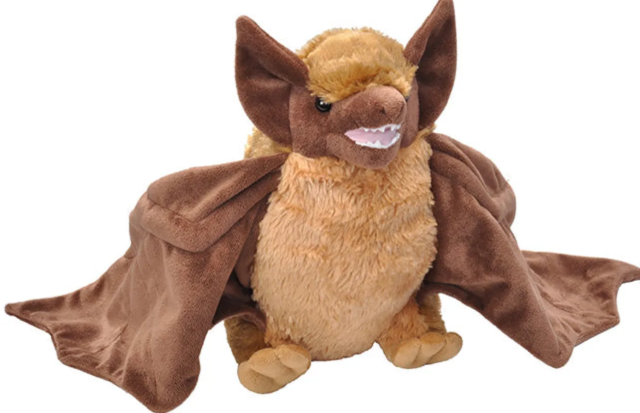 Wild Republic Brown Bat Stuffed Animal - 12" Flash Sale
