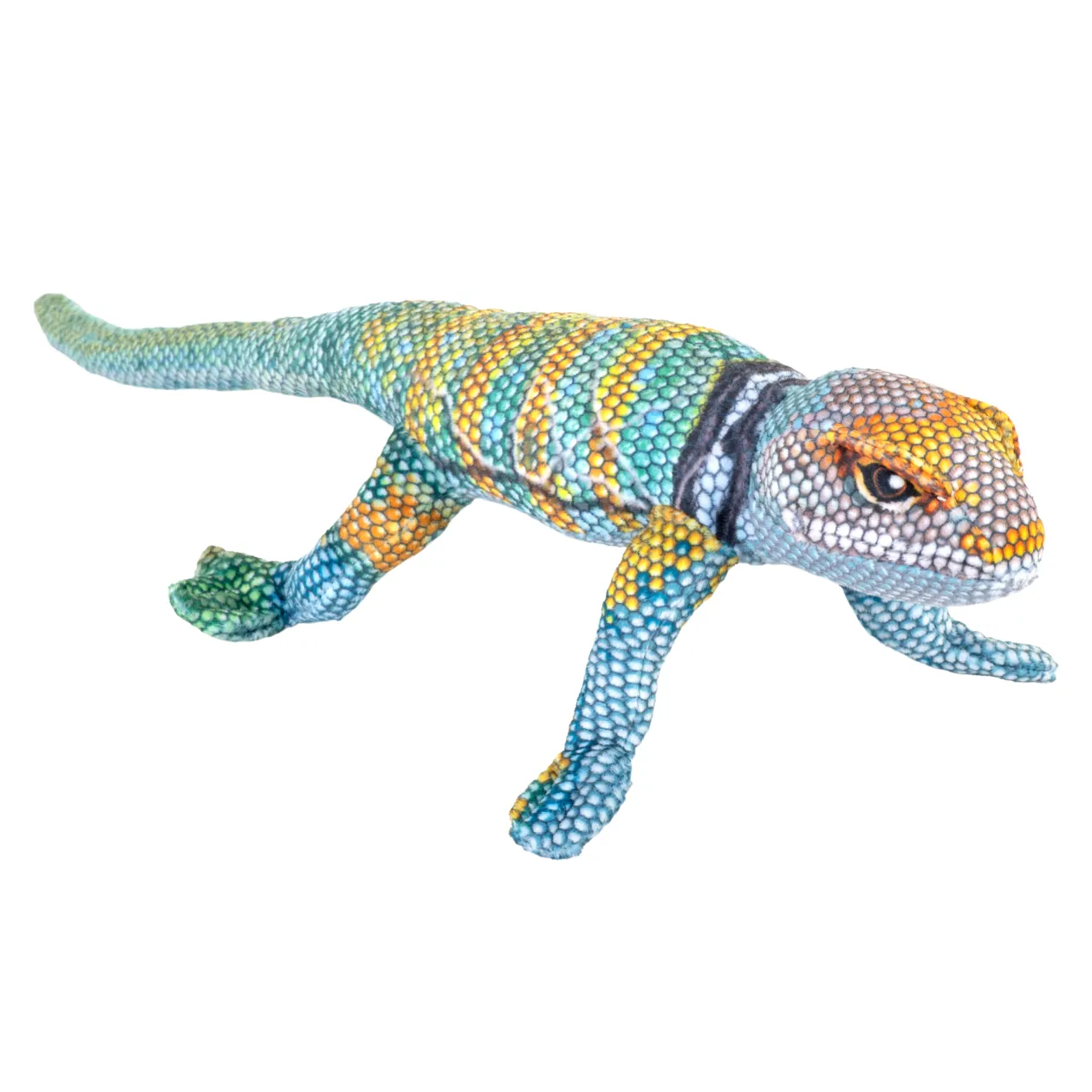 Wild Republic Coilkins Collard Lizard Stuffed Animal - 12" Sale