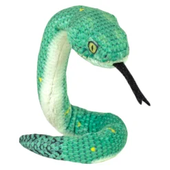 Wild Republic Coilkins Green Bush Viper Stuffed Animal - 12" Clearance