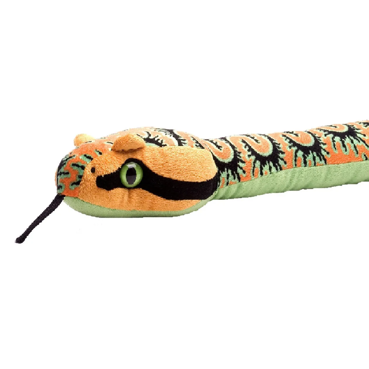 Wild Republic Colorful Snake Stuffed Animal - 54" Fashion