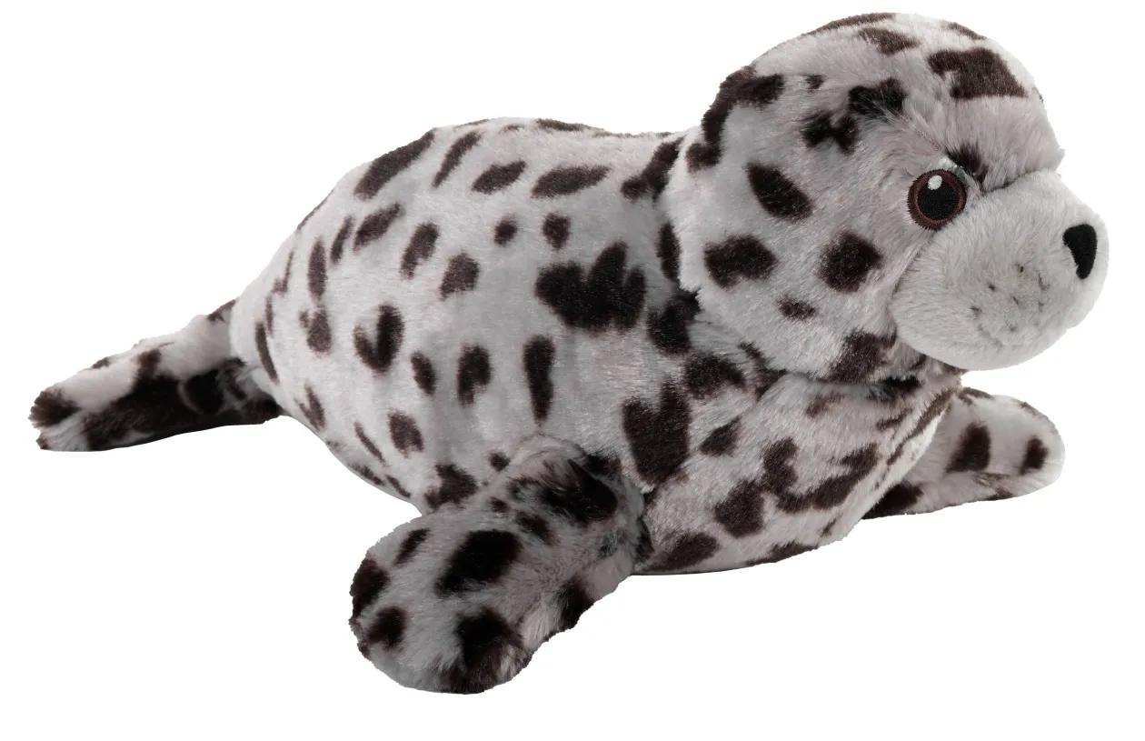 Wild Republic Cuddlekins Eco Harbor Seal Stuffed Animal - 12" New