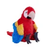 Wild Republic Cuddlekins Eco Scarlet Macaw Stuffed Animal - 12" Clearance