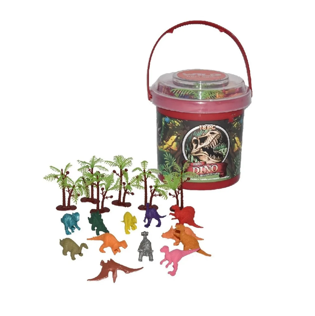 Wild Republic Dino Mini Bucket Set Flash Sale