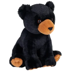 Wild Republic Earthkins Mini Black Bear Stuffed Animal - 8" Discount