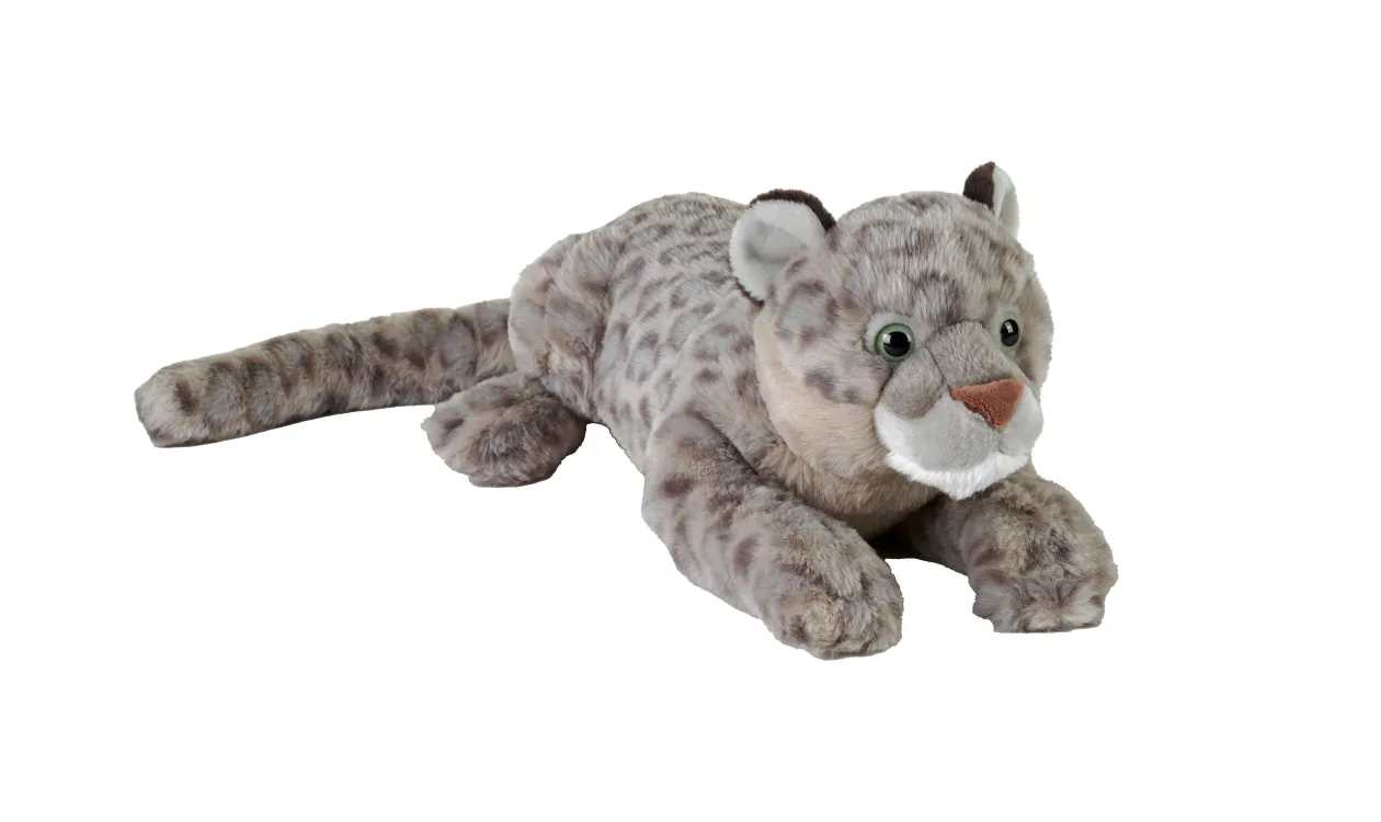 Wild Republic Earthkins Snow Leopard Stuffed Animal - 15" Cheap