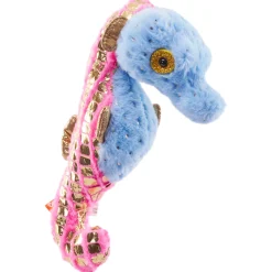 Wild Republic Foilkins Jr Blue Seahorse Stuffed Animal - 6" Cheap