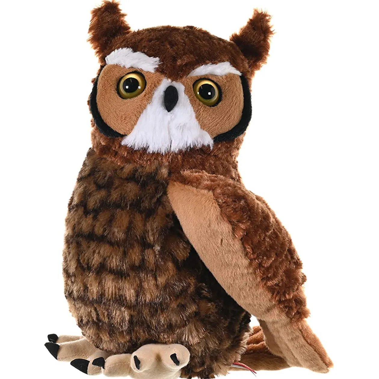 Wild Republic Great Horned Owl Stuffed Animal - 12" Online