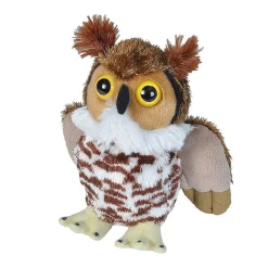 Wild Republic Great Horned Owl Stuffed Animal - 7" Best
