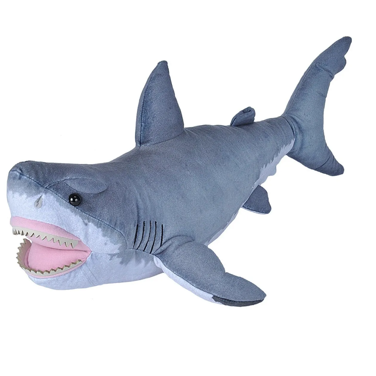 Wild Republic Great White Shark Stuffed Animal - 20" Cheap