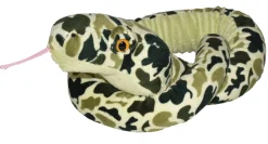 Wild Republic Green Camo Snake Stuffed Animal - 54" Cheap
