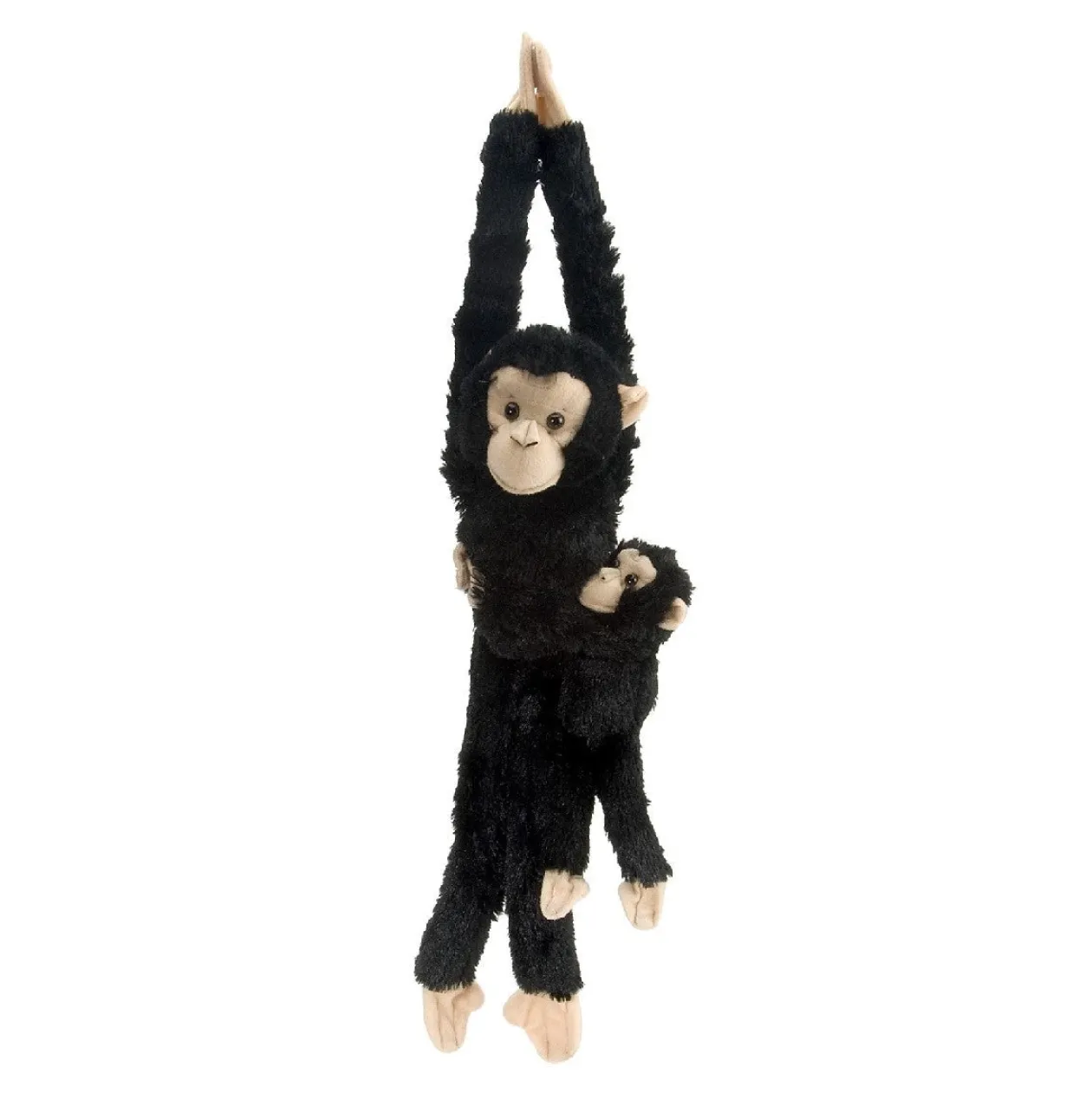 Wild Republic Hanging Chimpanzee with Baby Stuffed Animal - 20" Online