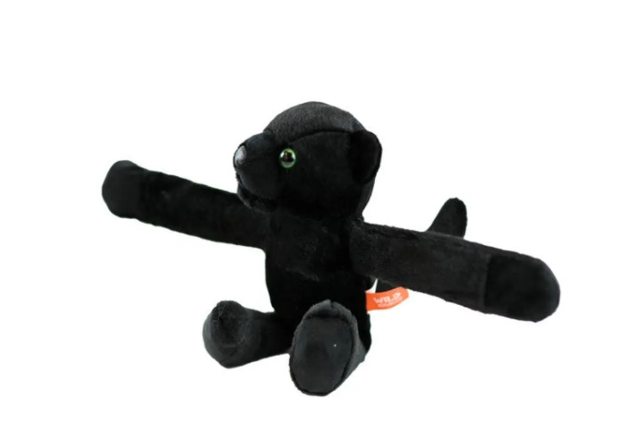 Wild Republic Huggers Black Panther Stuffed Animal - 8" Clearance