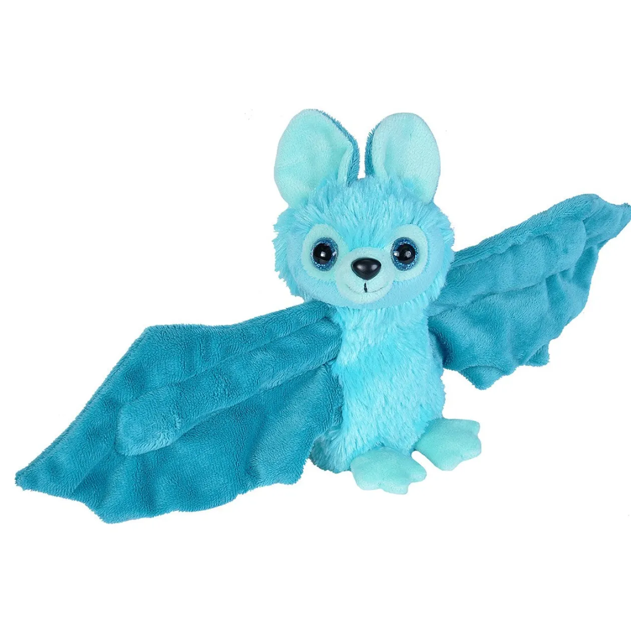 Wild Republic Huggers Blue Bat Stuffed Animal Best
