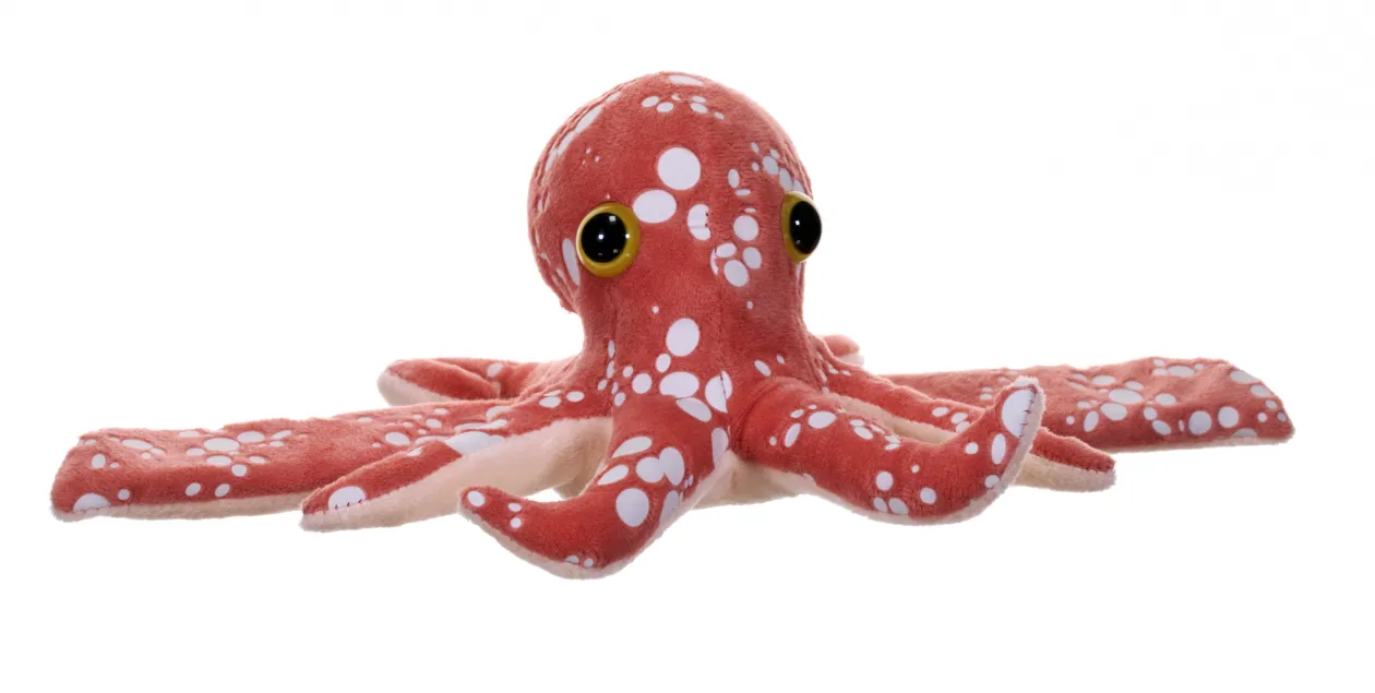 Wild Republic Huggers Glow In The Dark Octopus Stuffed Animal - 8" Best Sale