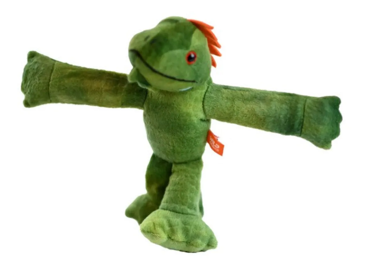 Wild Republic Huggers Iguana Stuffed Animal - 8" Flash Sale