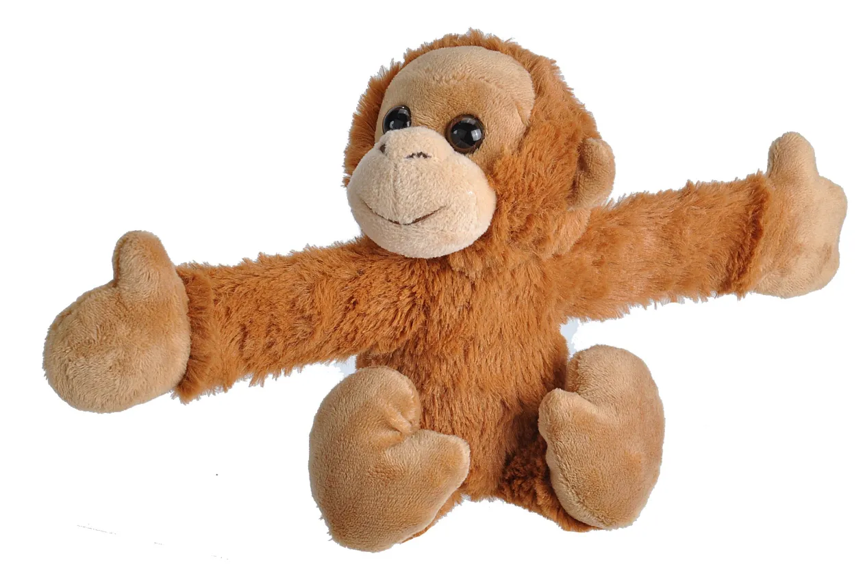 Wild Republic Huggers Orangutan Stuffed Animal- 8" Cheap