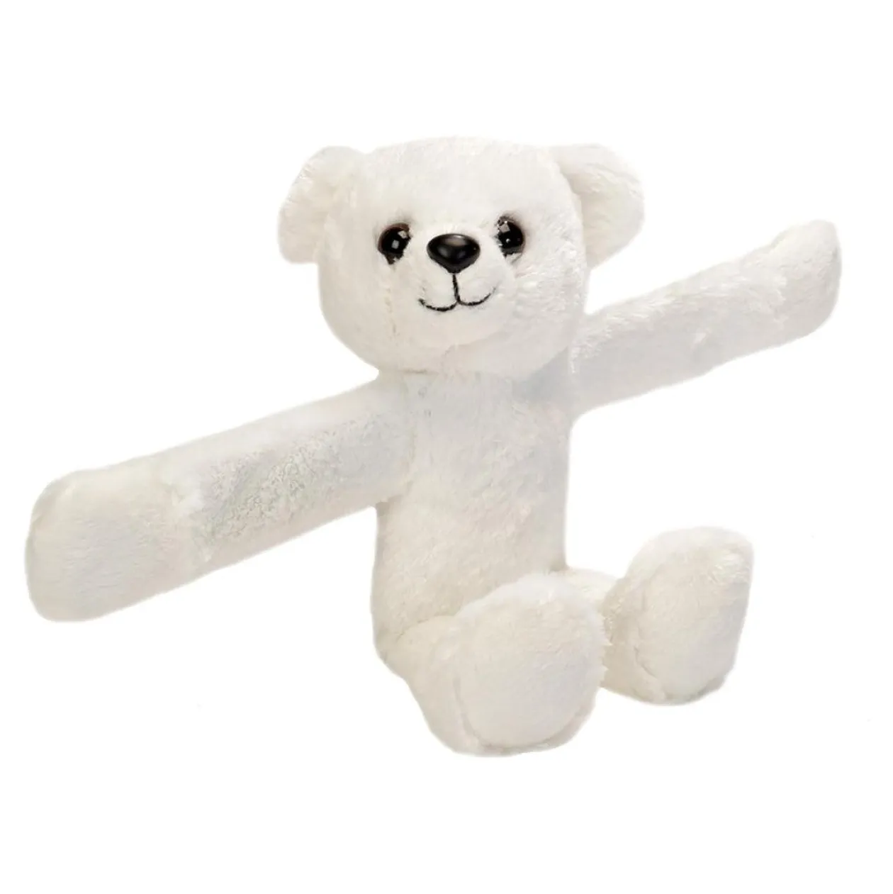 Wild Republic Huggers Polar Bear Stuffed Animal - 8" Clearance
