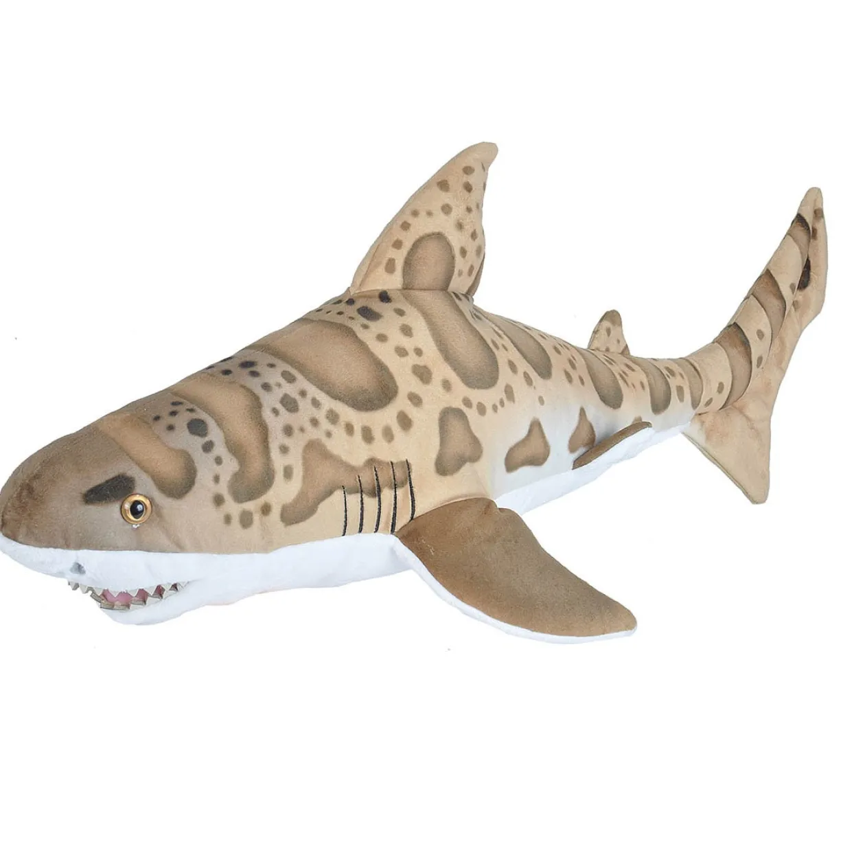 Wild Republic Leopard Shark Stuffed Animal - 20" Cheap