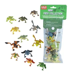 Wild Republic Mini Polybag of Frog Figurines Discount