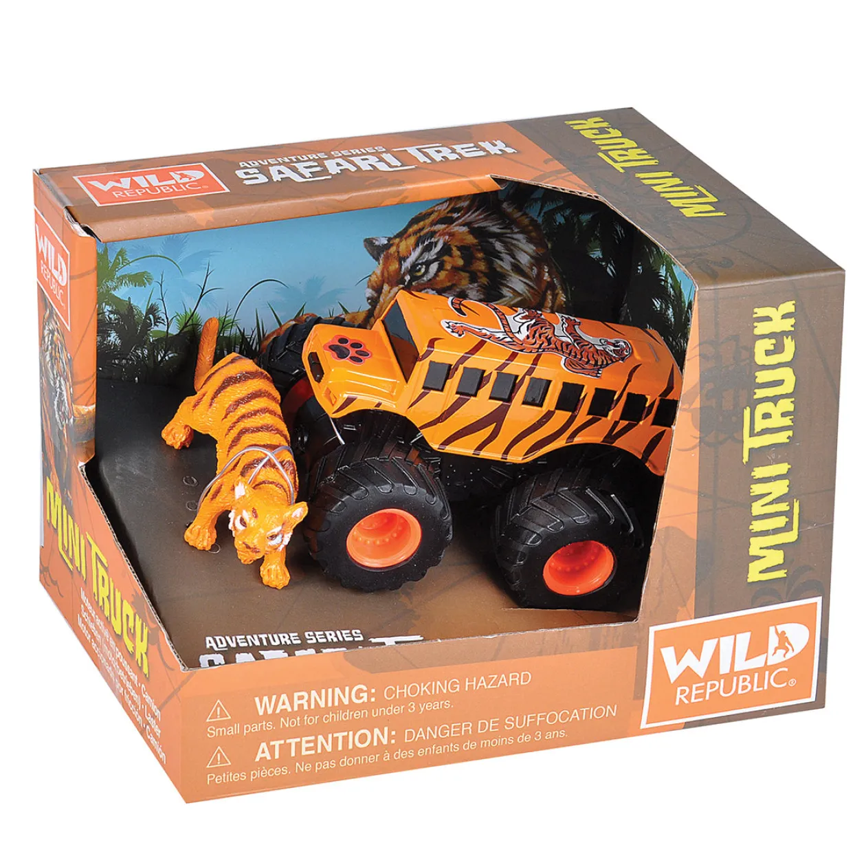 Wild Republic Mini Truck and Tiger Adventure Set Best