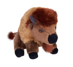 Wild Republic Pocketkins Eco Bison Stuffed Animal - 5" Store