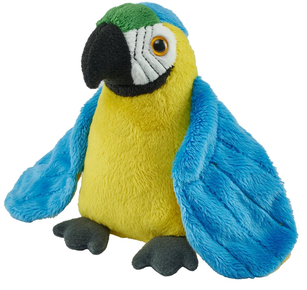 Wild Republic Pocketkins Eco Blue & Yellow Macaw Stuffed Animal - 5" Sale