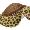 Wild Republic Pocketkins Eco Green Sea Turtle Stuffed Animal - 5" Store