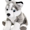 Wild Republic Pocketkins Eco Husky Stuffed Animal - 5" Store