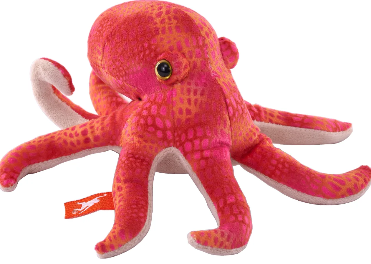 Wild Republic Pocketkins Eco Octopus Stuffed Animal - 5" Cheap