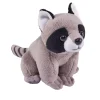 Wild Republic Pocketkins Eco Racoon Stuffed Animal - 5" Fashion