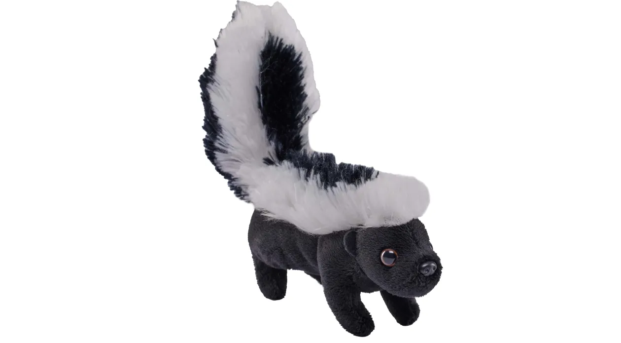 Wild Republic Pocketkins Eco Skunk Stuffed Animal - 5" Flash Sale