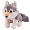 Wild Republic Pocketkins Eco Wolf Stuffed Animal - 5" New