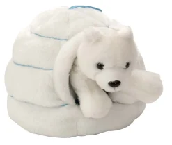Wild Republic Polar Bear in an Igloo Stuffed Animal Shop