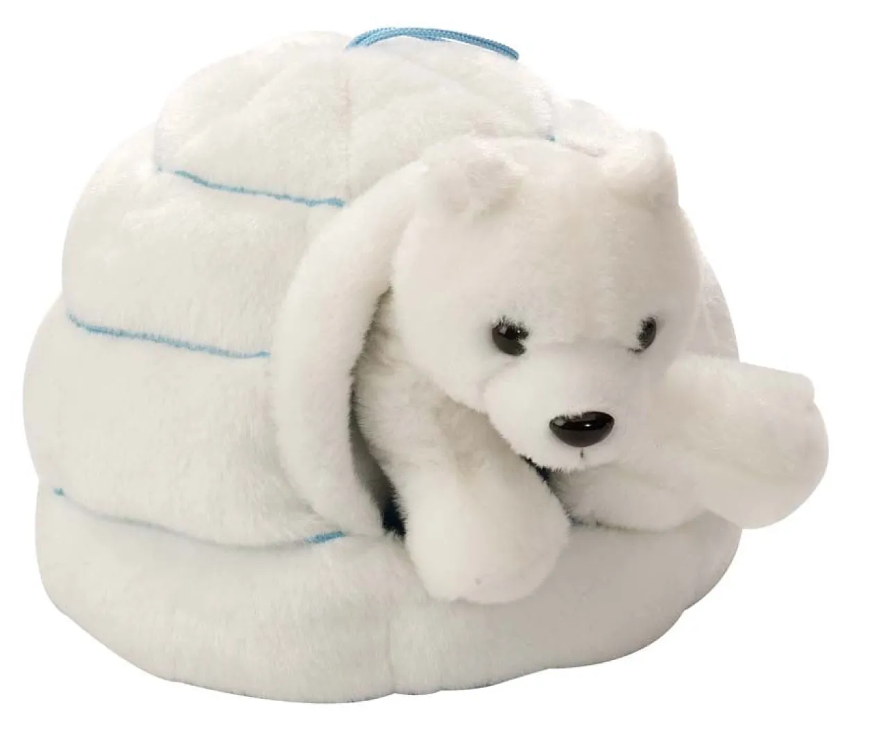 Wild Republic Polar Bear in an Igloo Stuffed Animal Shop