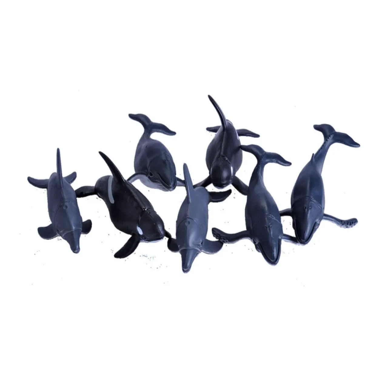 Wild Republic Polybag of Whale & Dolphin Figurines Outlet