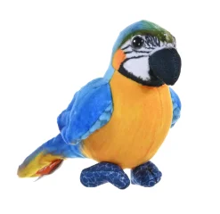 Wild Republic Rainforest Birds Blue & Yellow Macaw Stuffed Animal - 4.5" Sale