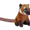 Wild Republic Rainforest Splendors Coati Stuffed Animal - 6" Fashion
