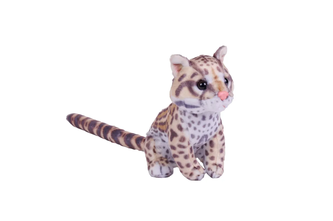 Wild Republic Rainforest Splendors Ocelot Stuffed Animal - 6" Best Sale