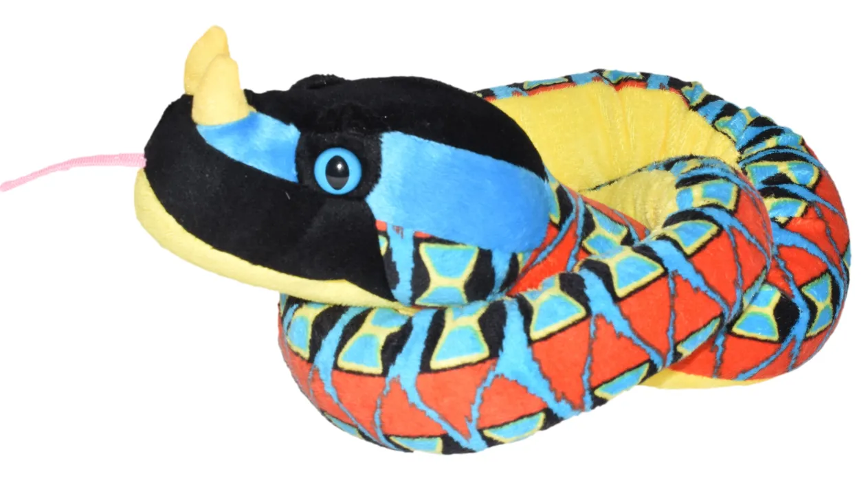 Wild Republic Rhino Viper Stuffed Animal - 54" Cheap